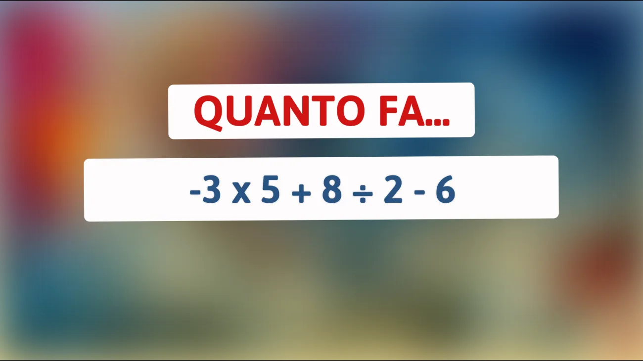 \"Solleva il sipario: risolvi questo rompicapo matematico che fa tremare anche i più grandi geni!\""