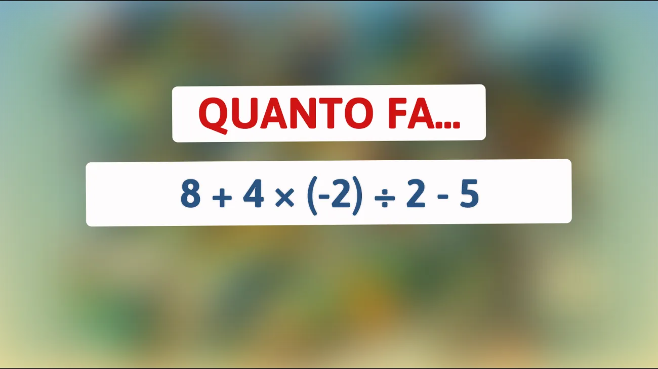 \"Solo i veri geni riescono a risolvere questo indovinello matematico in meno di 30 secondi: ci provi anche tu?\""