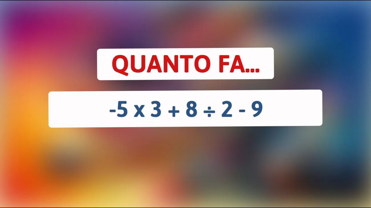 \"Solo il 2% delle persone può risolvere questo indovinello matematico: sei tra loro?\""